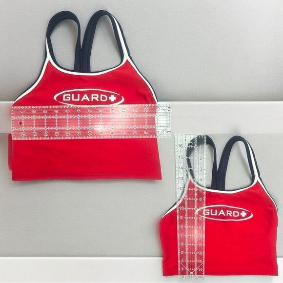TYR Swimwear l GUARD Tankini l Red, White, & Blue l Racerback l M l EUC - Picture 4 of 11